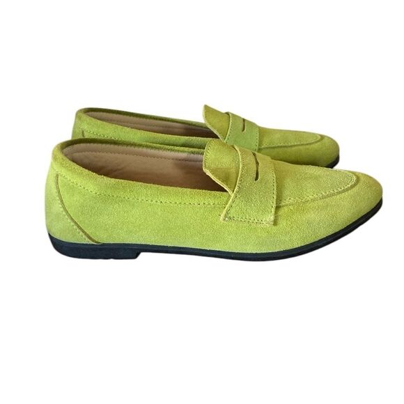 Lime Green Shoes Woman’s Size 6 - Picture 2 of 9